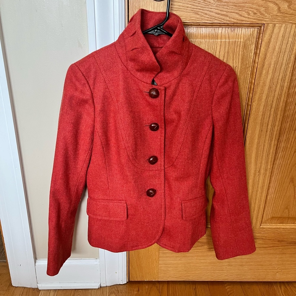 EUC j Crew wool blazer